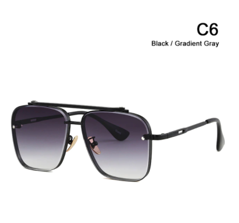 black gradient gray sunglasses