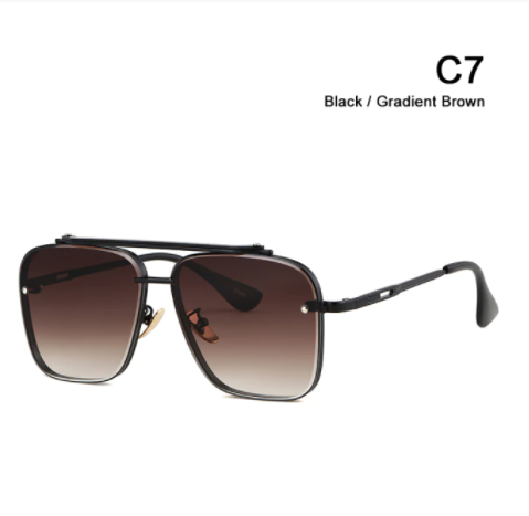 black gradient brown sunglasses