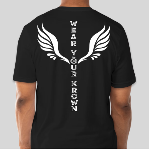black beacon wear your krown t-shirt