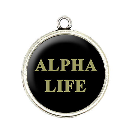 alpha phi alpha greek life jewelry bracelet charm