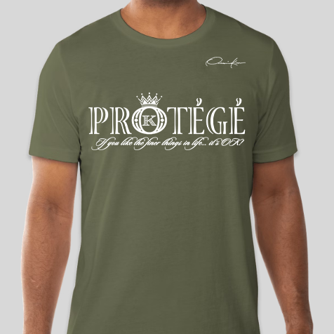 protégé t-shirt army green