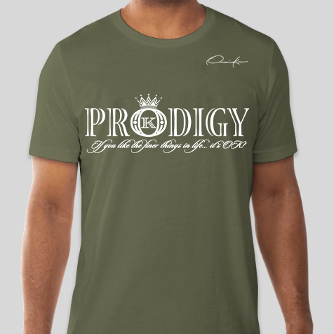 prodigy t-shirt army green