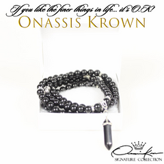 Black Onyx Mala Prayer Beads - Default Title - Mala