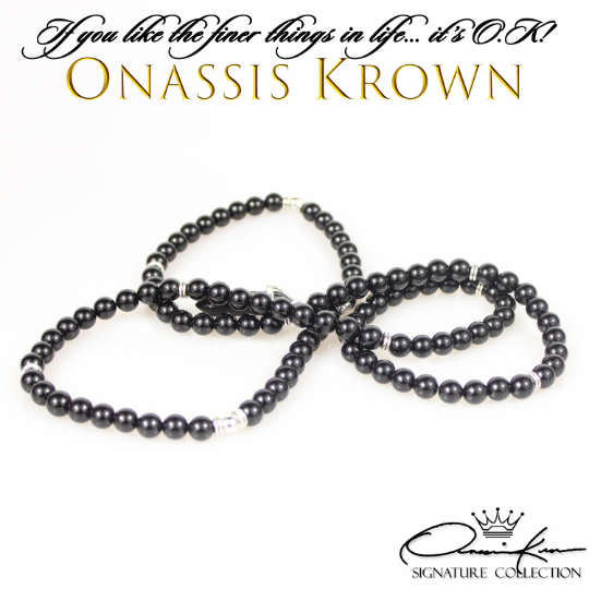 black onyx prayer beads