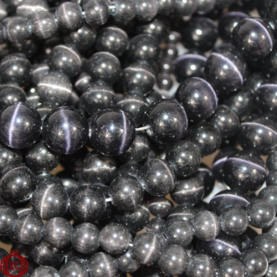 quality black cats eye beads