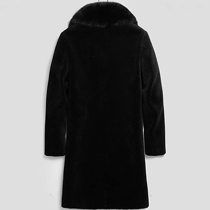 Men's black winter coat