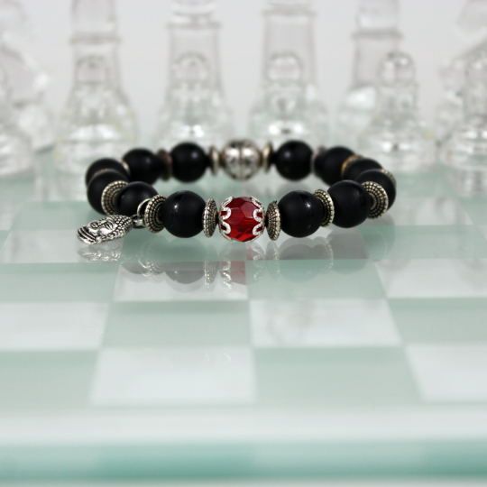 buddha charm spiritual bead bracelet