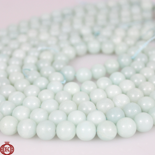 light green chinese amazonite gemstone beads