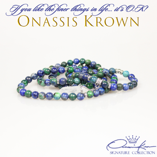 blue green agate beads
