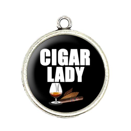 cigar lady charm