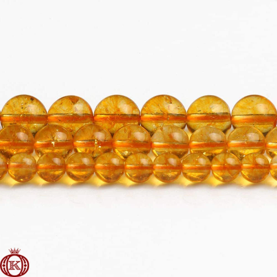 wholesale citrine gemstone beads