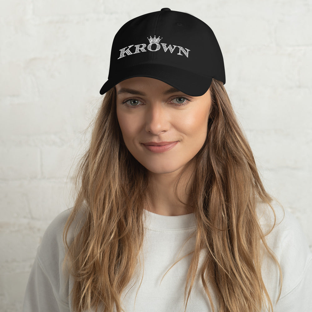 women's black baseball cap