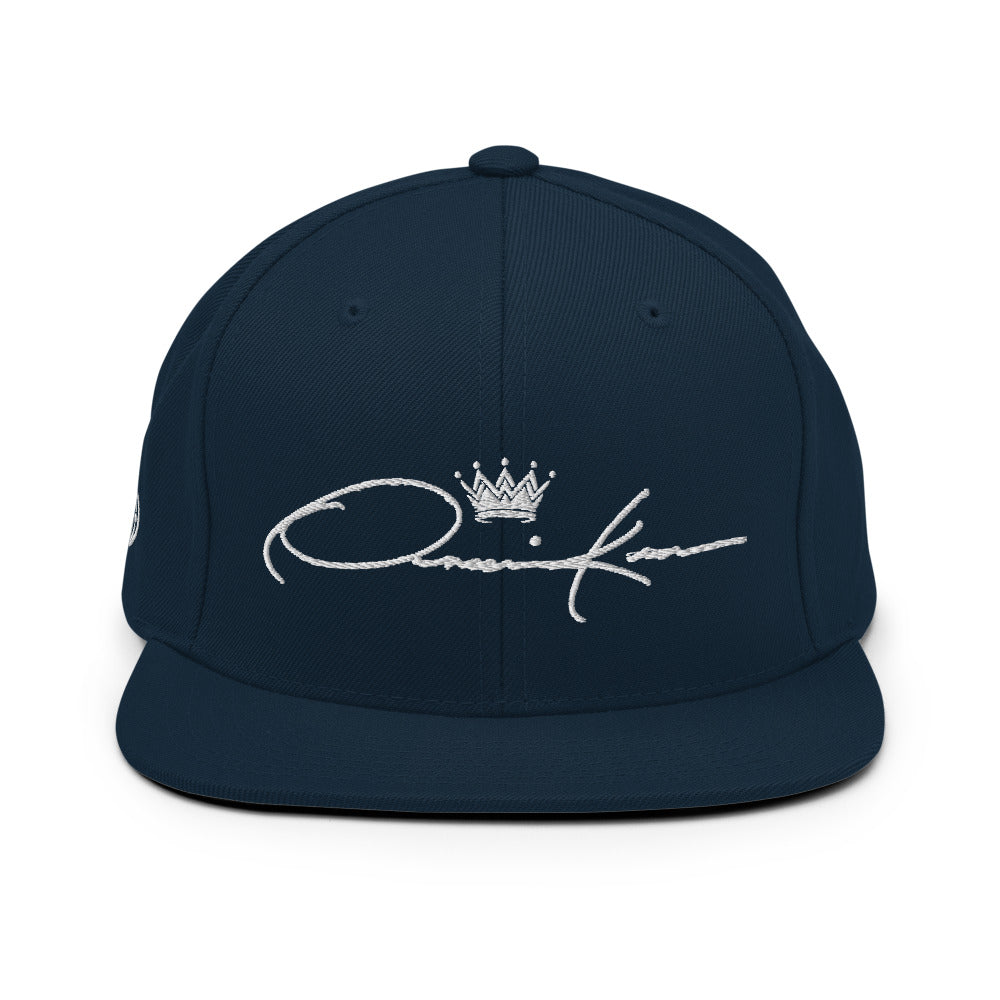 designer fashion brand cap navy blue