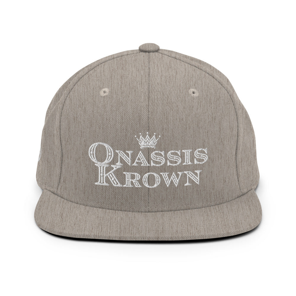 custom fashion brand cap heather gray