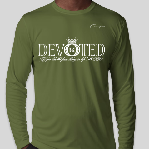 devotion shirt army green