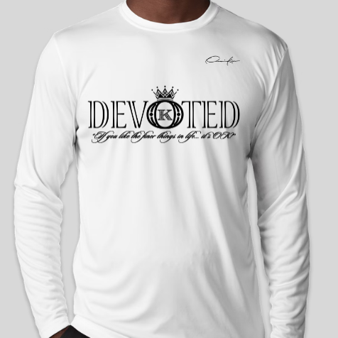devotion shirt white