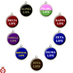 Fraternity & Sorority Greek Life Cabochon Charms - 1 Charm - Charms