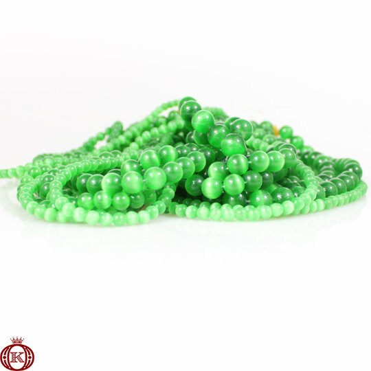 discount green cats eye gemstone beads