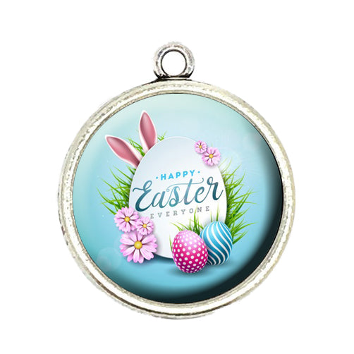happy easter everyone cabochon charm