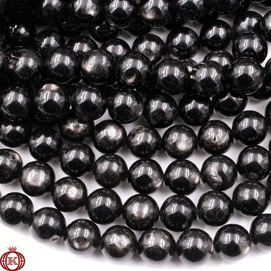 the perfect black gemstone bead