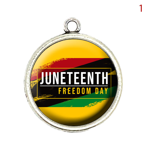 Juneteenth freedom day charm