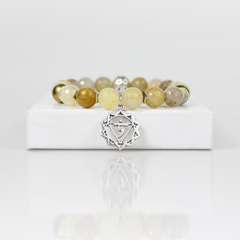 Manipura Chakra Bead Bracelet - 4.5 in - Bracelet