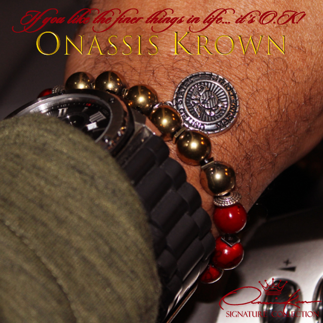 marines charm bead bracelet watch combo
