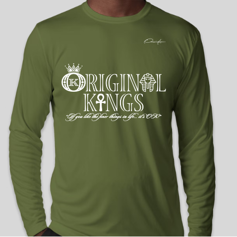 original kings shirt in army green