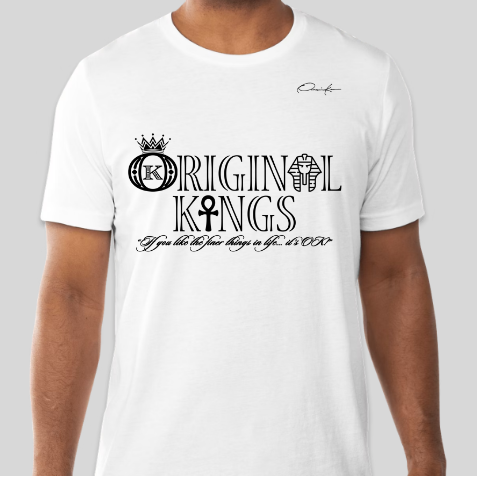 original kings t-shirt white