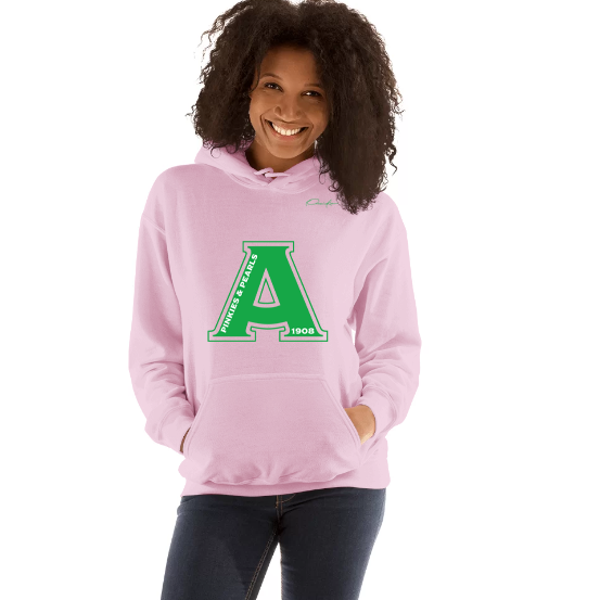 alpha kappa alpha pink hoodie