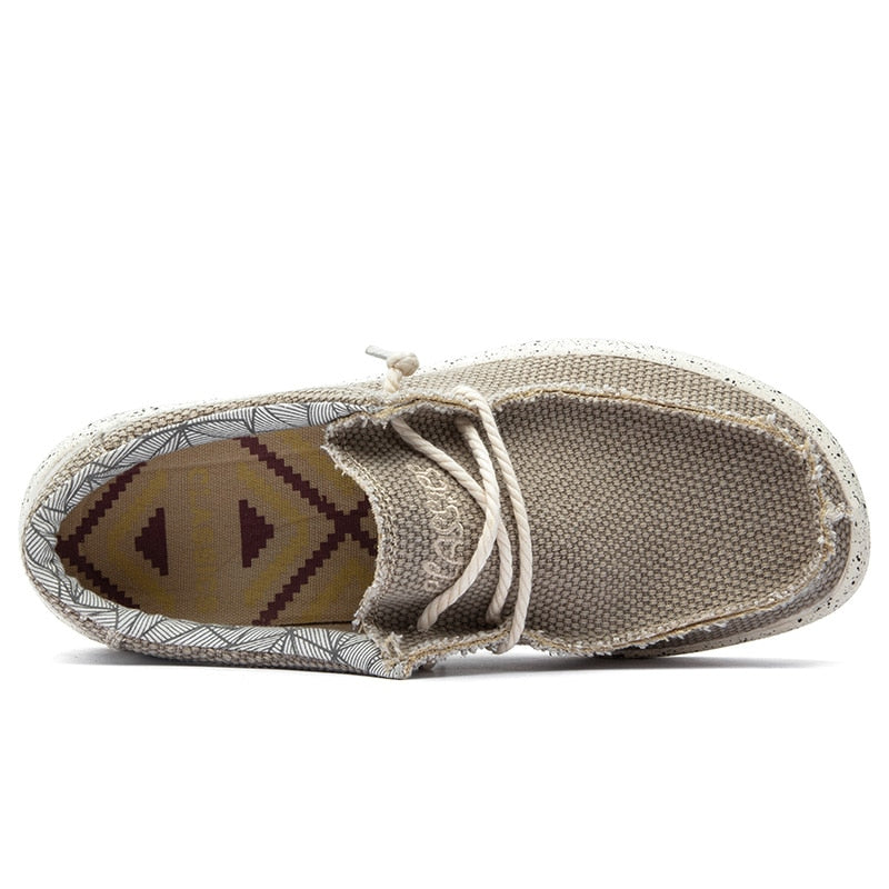 casual canvas walking shoes
