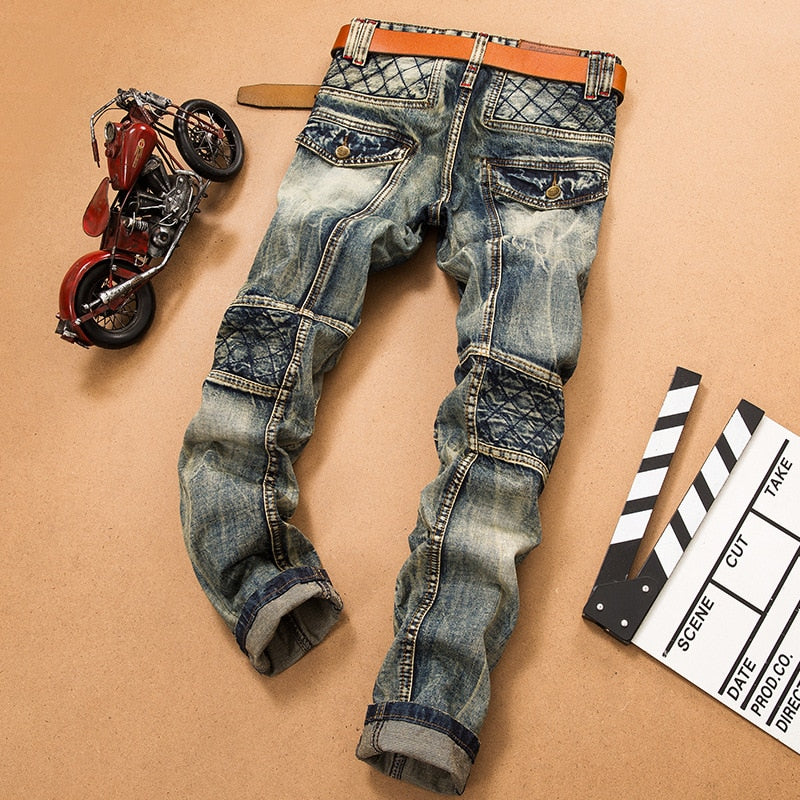 stonewashed jeans