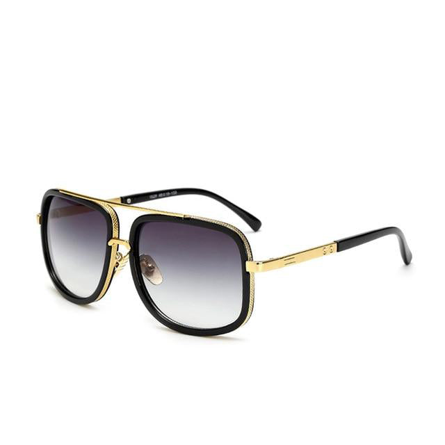 gradient large frame designer sunglasses