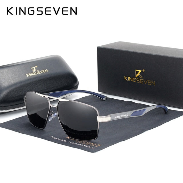 cool designer aluminum polarized sunglasses