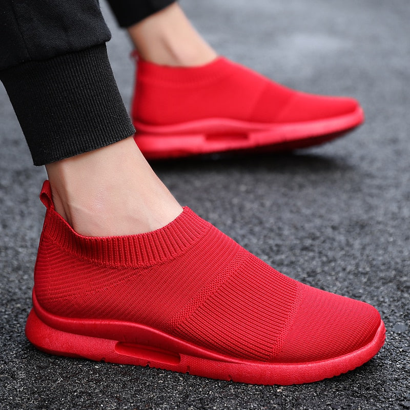 red renewable sustainable casual shoes