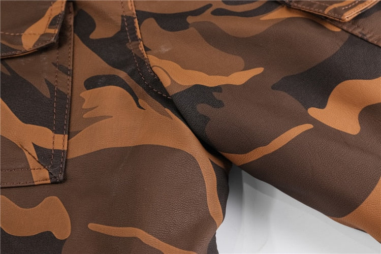 button up hoodie jacket camouflage