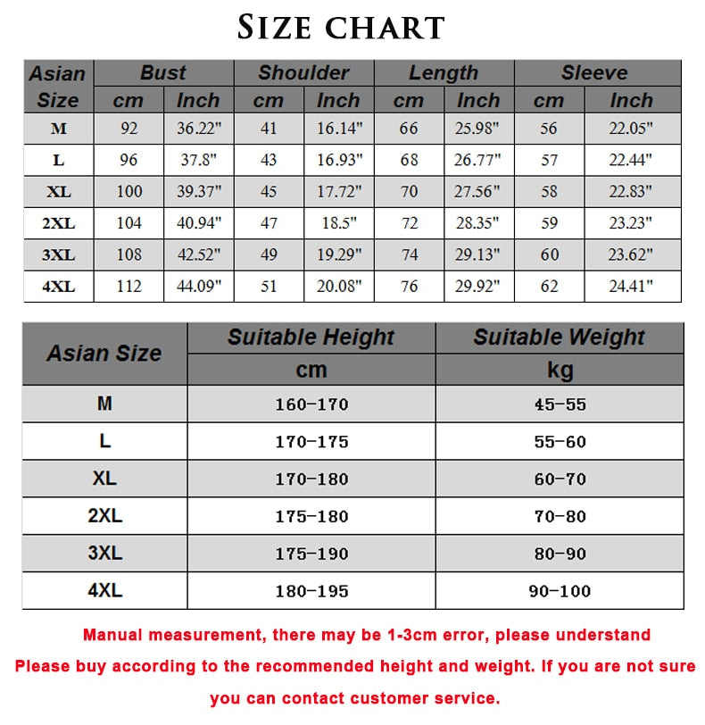 stripe polo shirt size chart