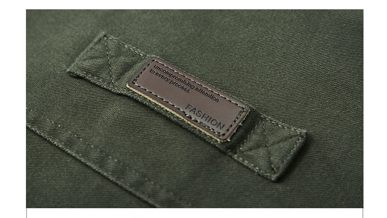 army green designer denim jacket men