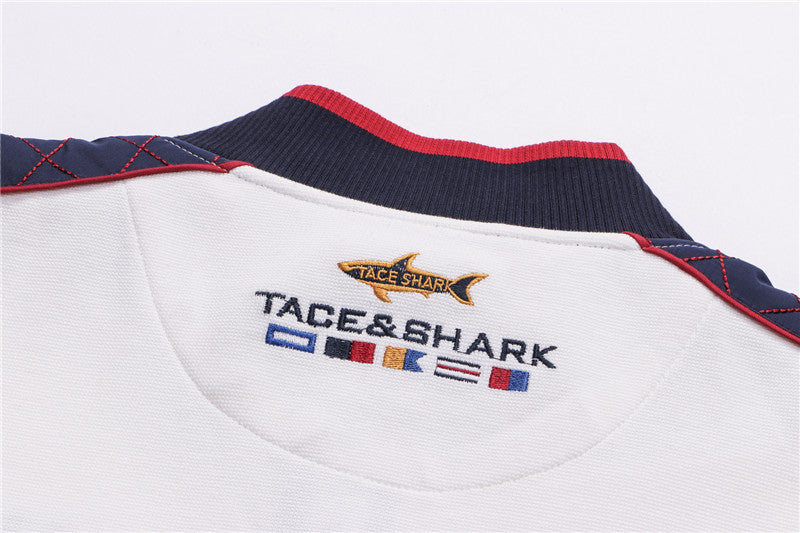 tace and shark yacht club jacket