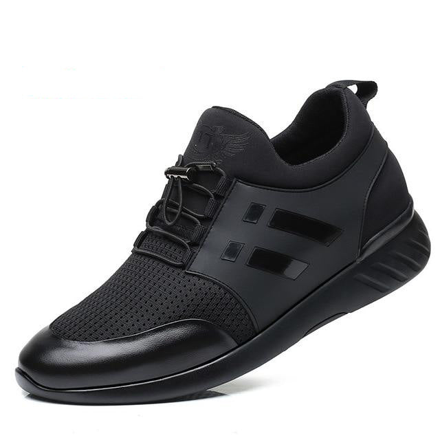 breathable black casual shoes