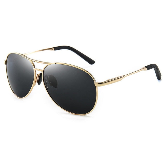 color changing gold frame polarized sunglasses
