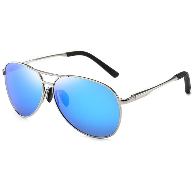 color changing blue polarized sunglasses
