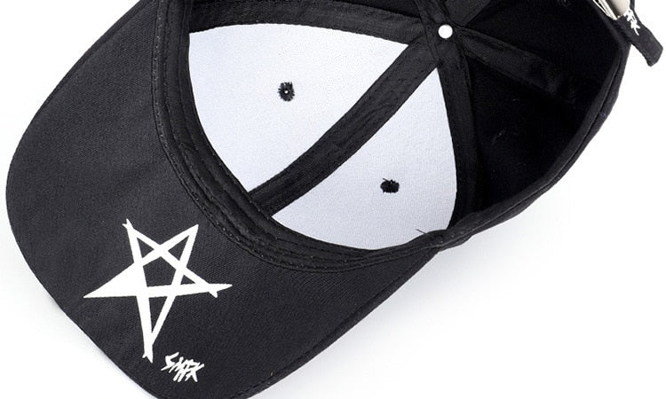 five point star baseball cap