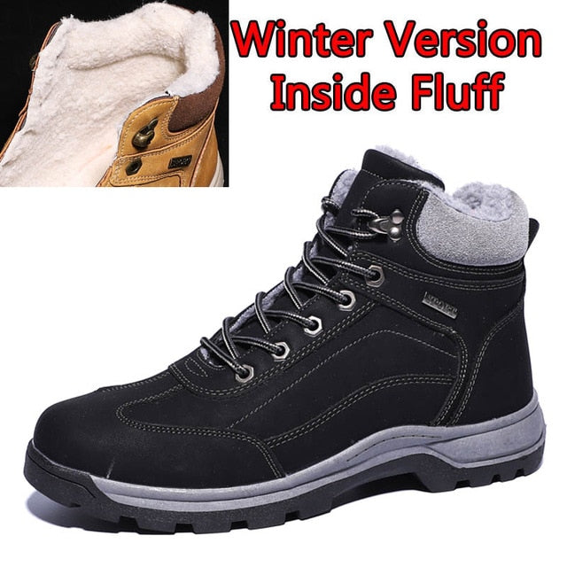 black gray athletic hiking boot 