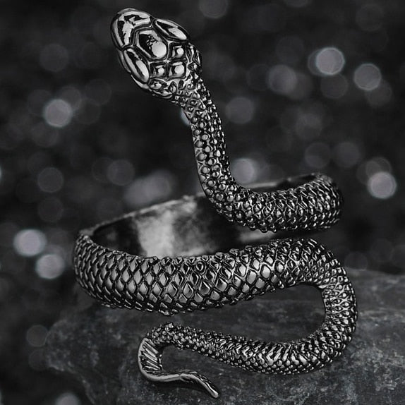 wrap around snake ring