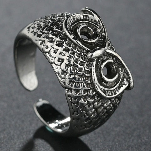 wise old owl ring