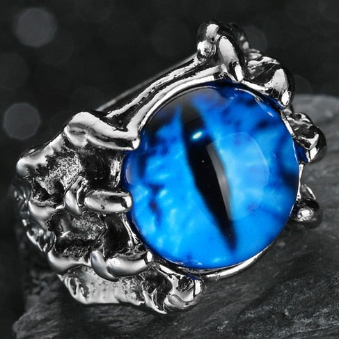 blue topaz orb ring
