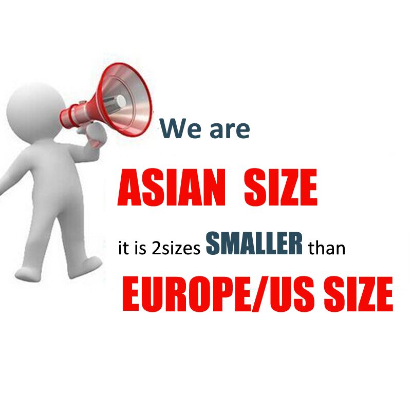 Asian Size Chart