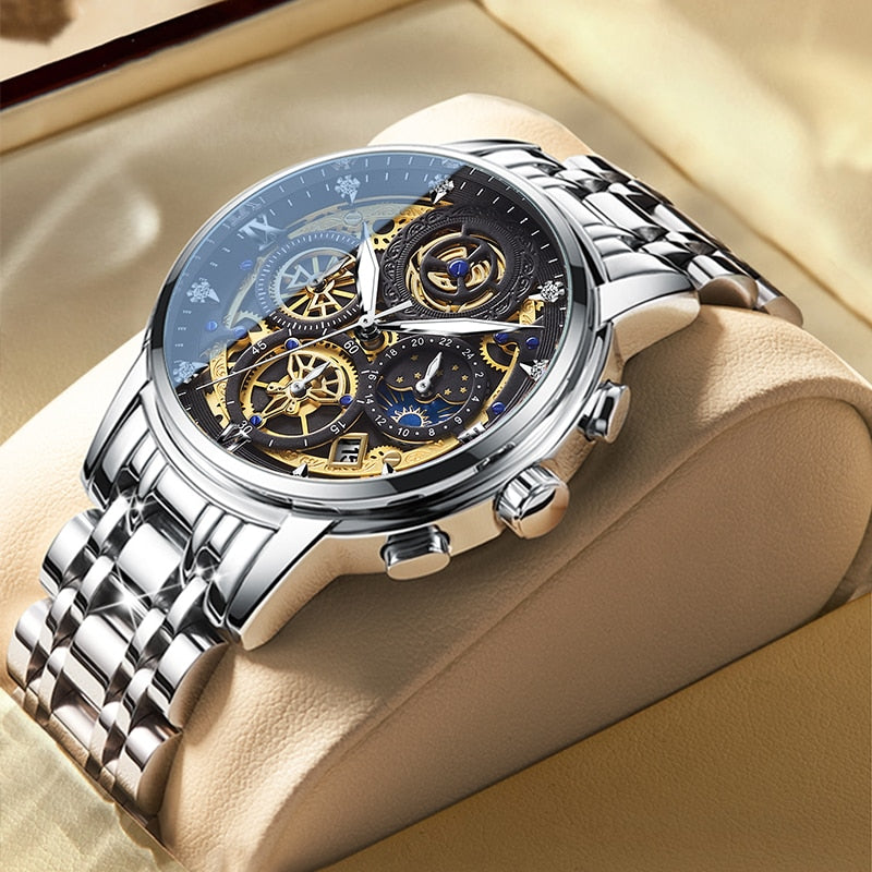 big face luxury watch