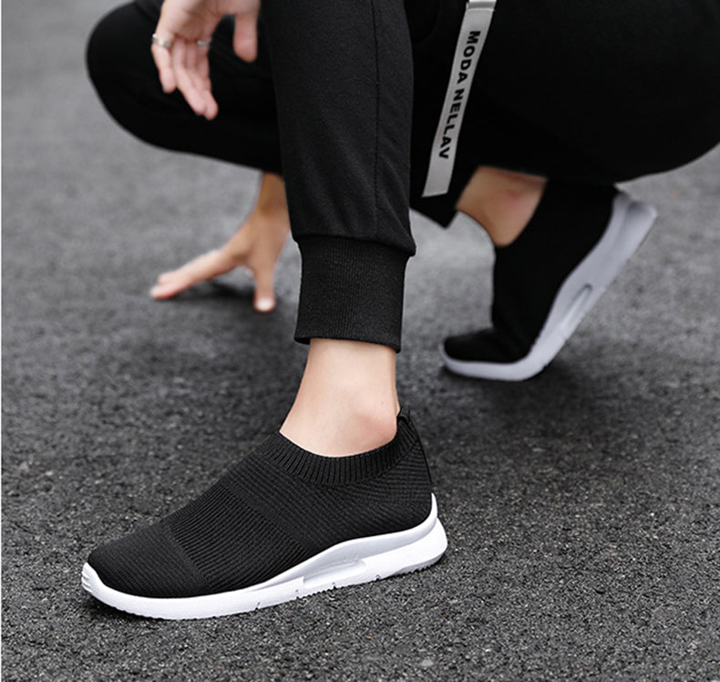 black white renewable sustainable walking shoes